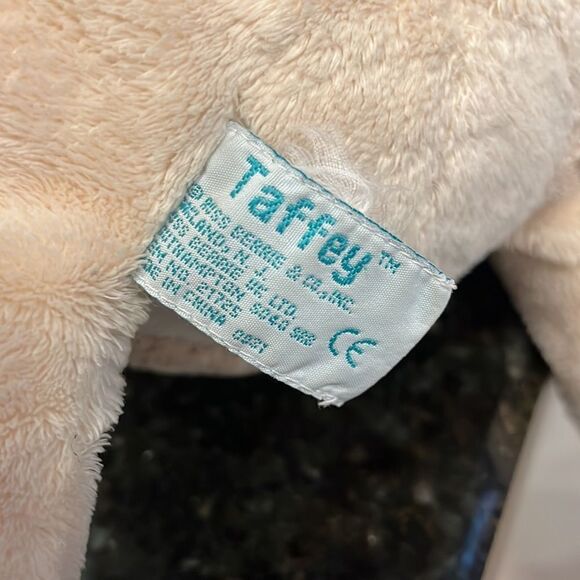 Russ Baby Taffey Soft Brown Bear Rattle Plush 16”Stuffed Animal Toy Pink… - Picture 8 of 9